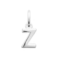 Coque de Nacre Pendentif initiale argent 7775626