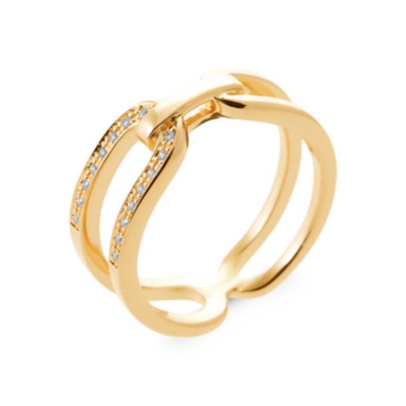 Coque de Nacre Bague plaqué or 2983110