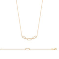 Coque de Nacre Collier plaqué or 921845
