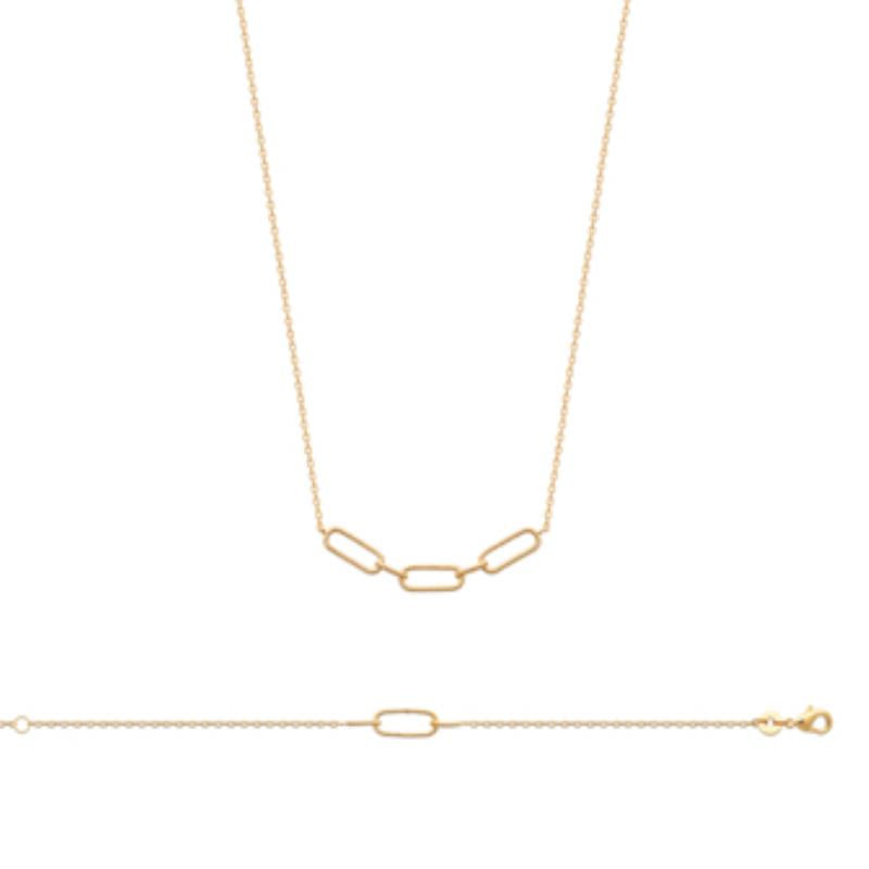 Coque de Nacre Collier plaqué or 921845