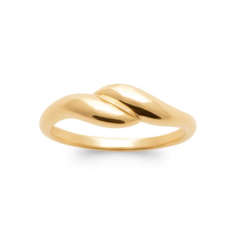 Coque de Nacre Bague plaqué or 2990200