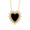 Coque de Nacre Collier plaqué or 973405