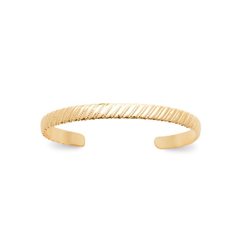 Coque de Nacre Bracelet jonc plaqué or 922235