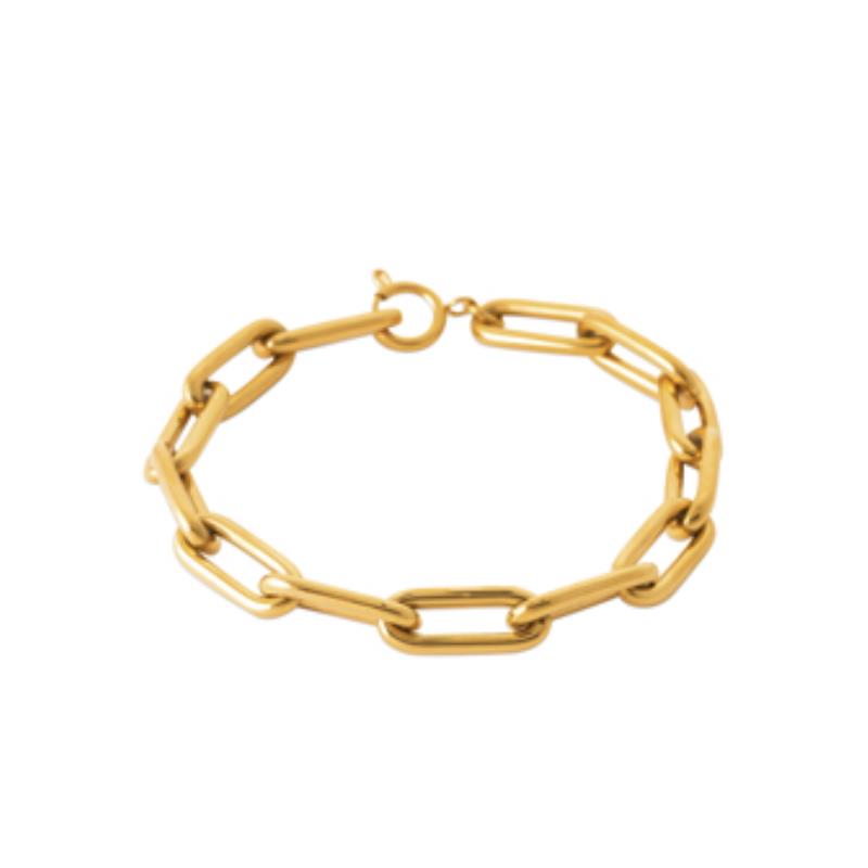 Izee Chaîne acier doré 312202