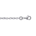 Coque de Nacre Chaîne maille forçat argent 725052