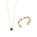 Coque de Nacre Collier plaqué or 973262
