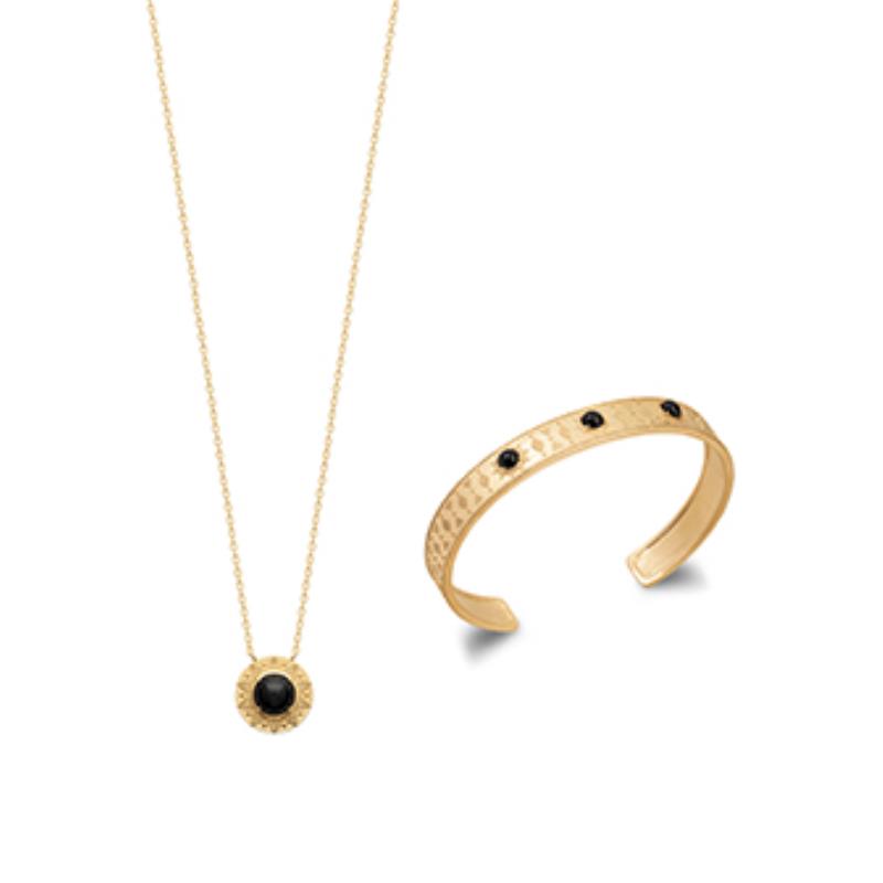 Coque de Nacre Collier plaqué or 973262