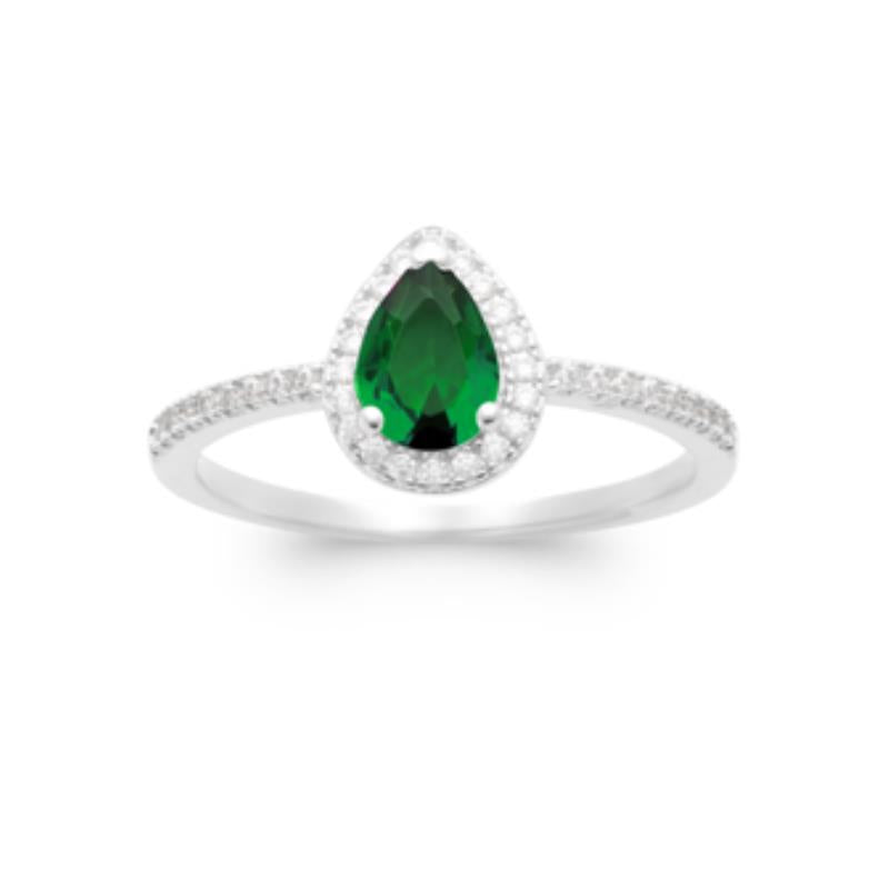 Coque de Nacre Bague solitaire argent 1973150