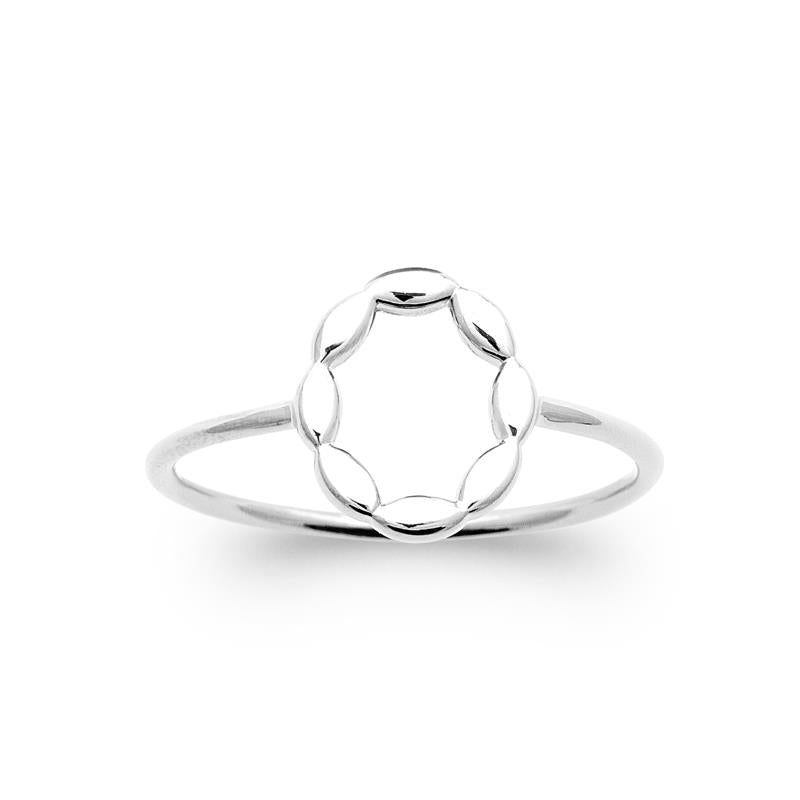 Coque de Nacre Bague argent 70020000