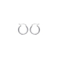 Coque de Nacre Créoles argent 73020