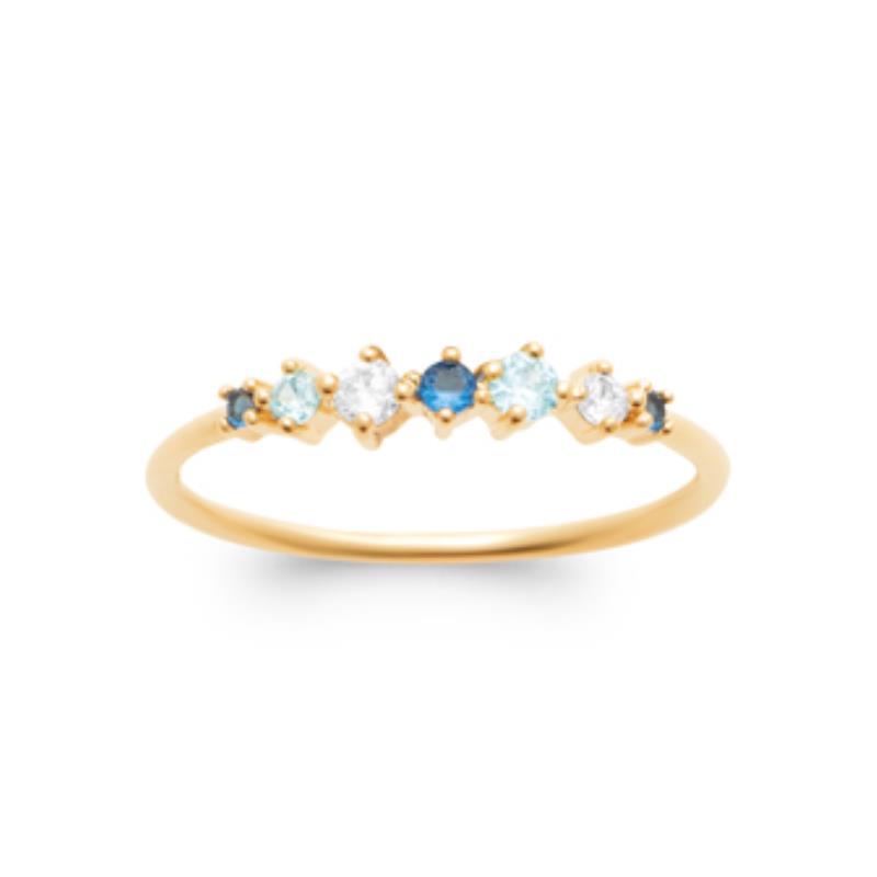 Coque de Nacre Bague plaqué or 2989060