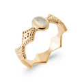 Coque de Nacre Bague plaqué or 2946515