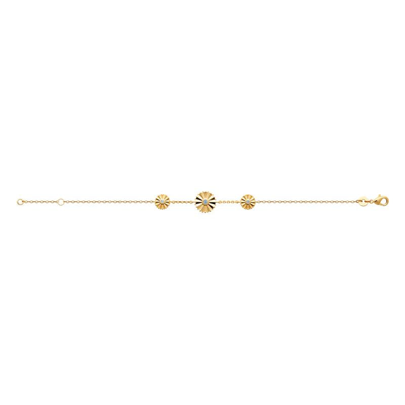 Coque de Nacre Bracelet plaqué or 974365
