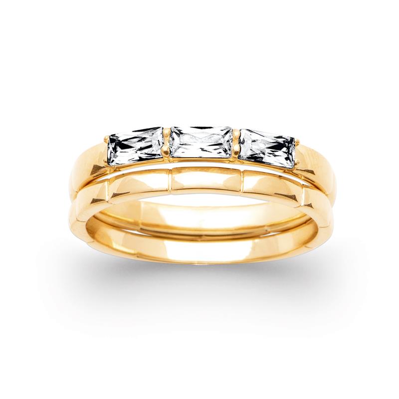 Coque de Nacre Bague plaqué or 20014810