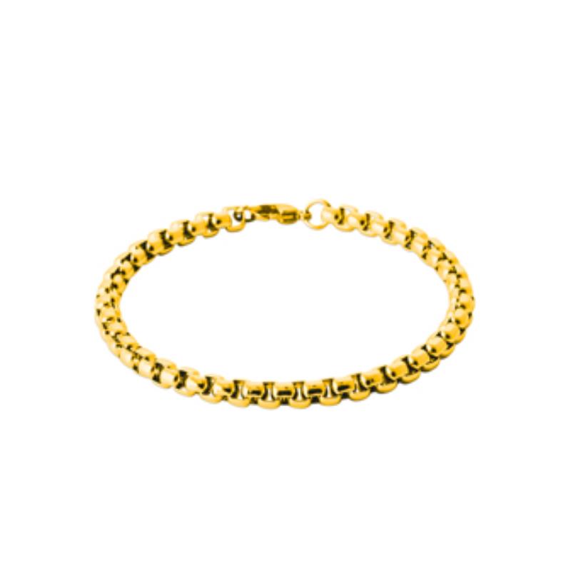 Shark'N Stones Bracelet acier doré 312154