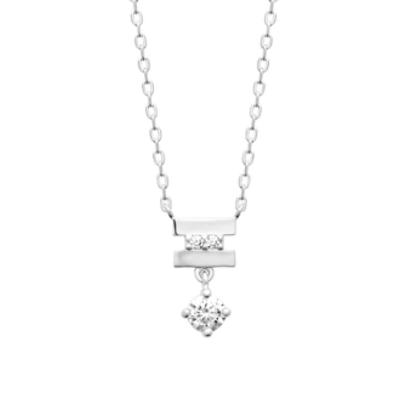 Coque de Nacre Collier argent 874208