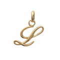 Coque de Nacre Pendentif initiale plaqué or 248115512