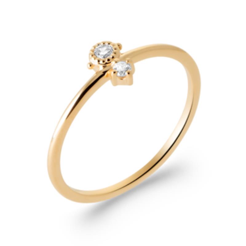 Coque de Nacre Bague plaqué or 2949010