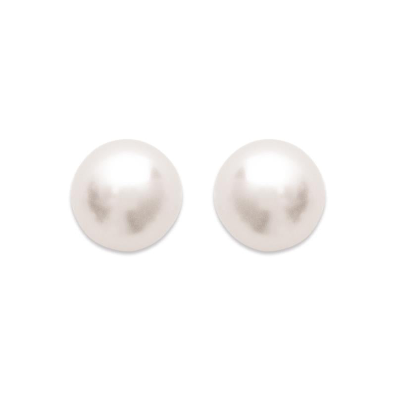 Coque de Nacre Boucles d'oreilles plaqué or 2406