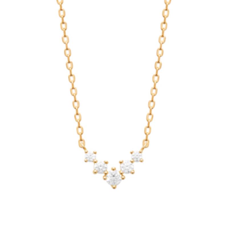 Coque de Nacre Collier plaqué or 974086
