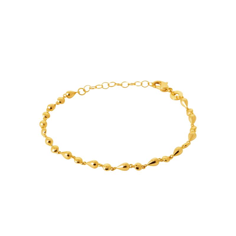 Coque de Nacre Bracelet plaqué or 922245