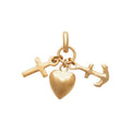 Coque de Nacre Pendentif plaqué or 218515