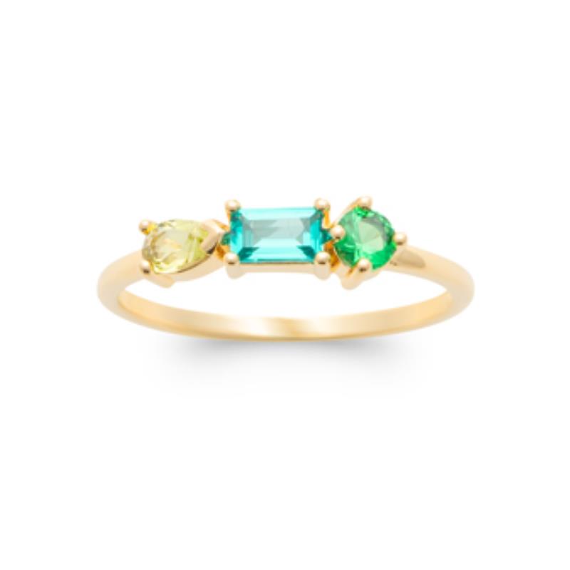 Coque de Nacre Bague plaqué or 2971450