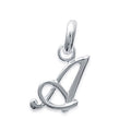 Coque de Nacre Pendentif initiale argent 14811551