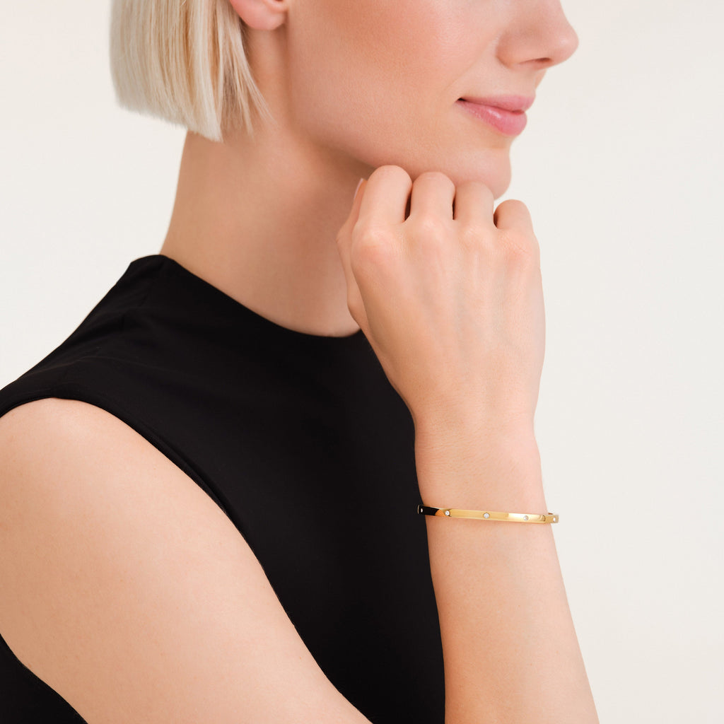 Rosefield Crystal Bangle JBCBG-J1039