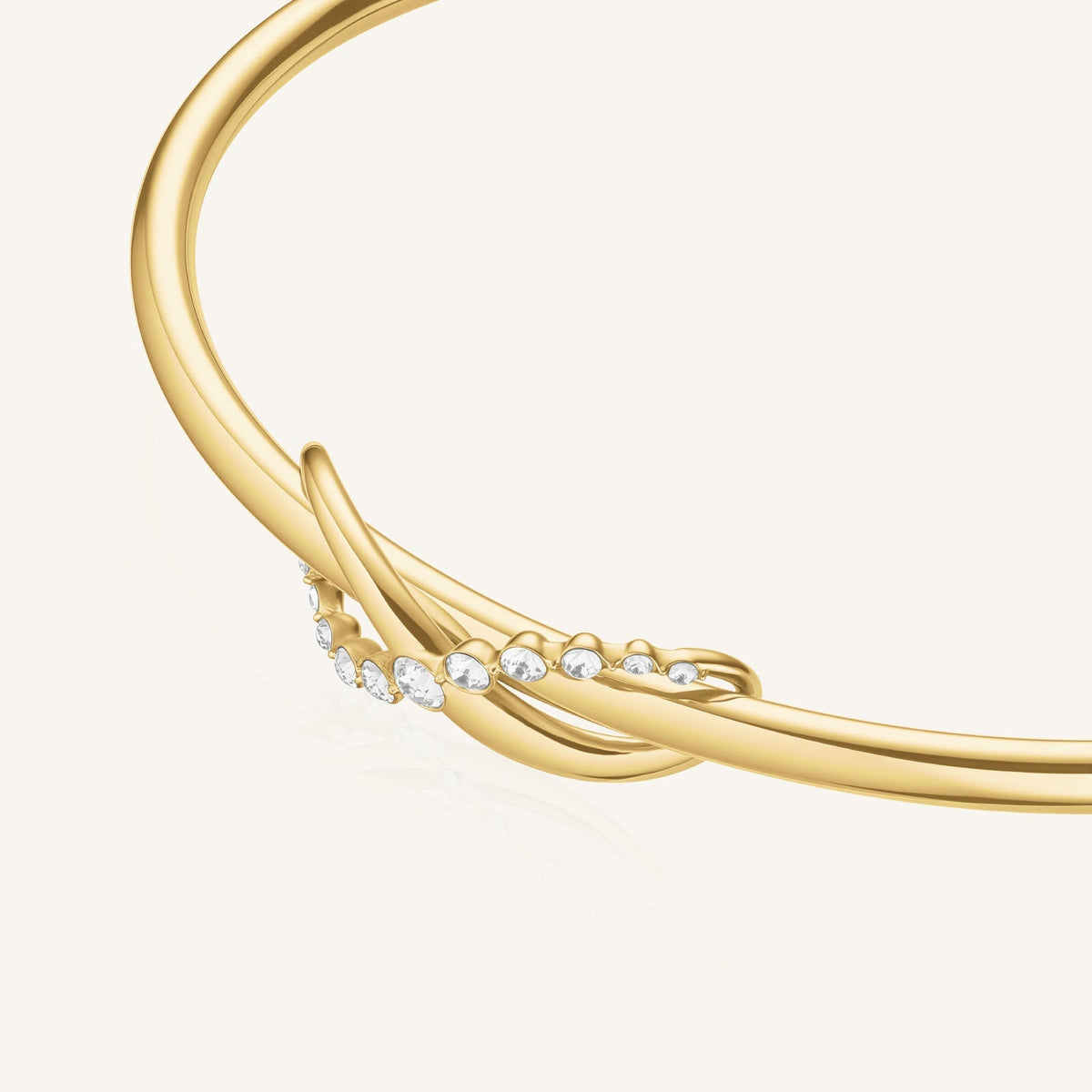 Rosefield Infinity Bangle Gold JBIBG-J1314