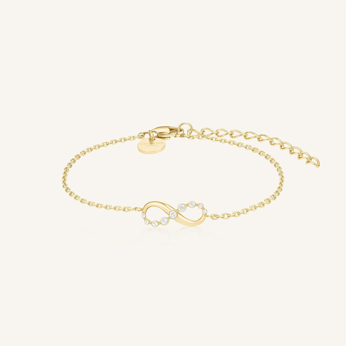 Rosefield Infinity Bracelet Gold JBING-J1313
