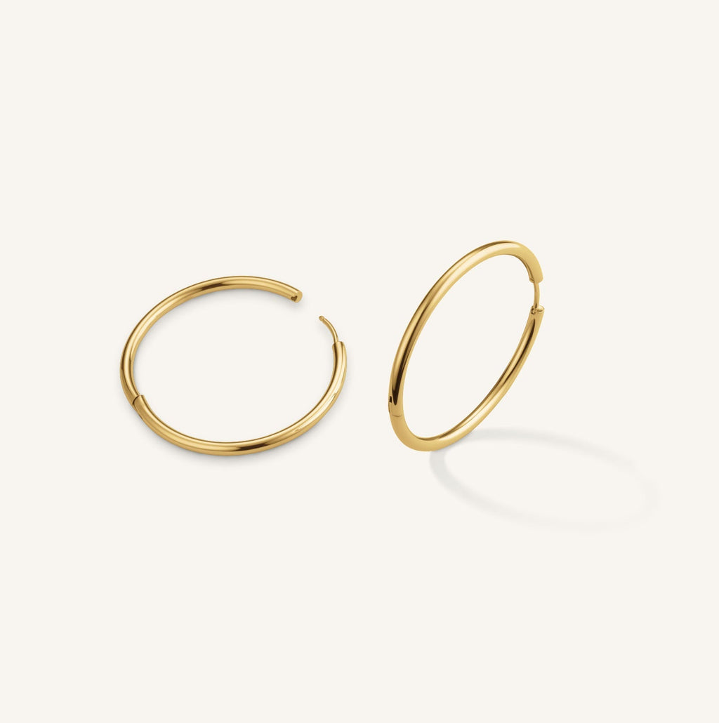 Rosefield Fine Big Hoops JEFBG-J977