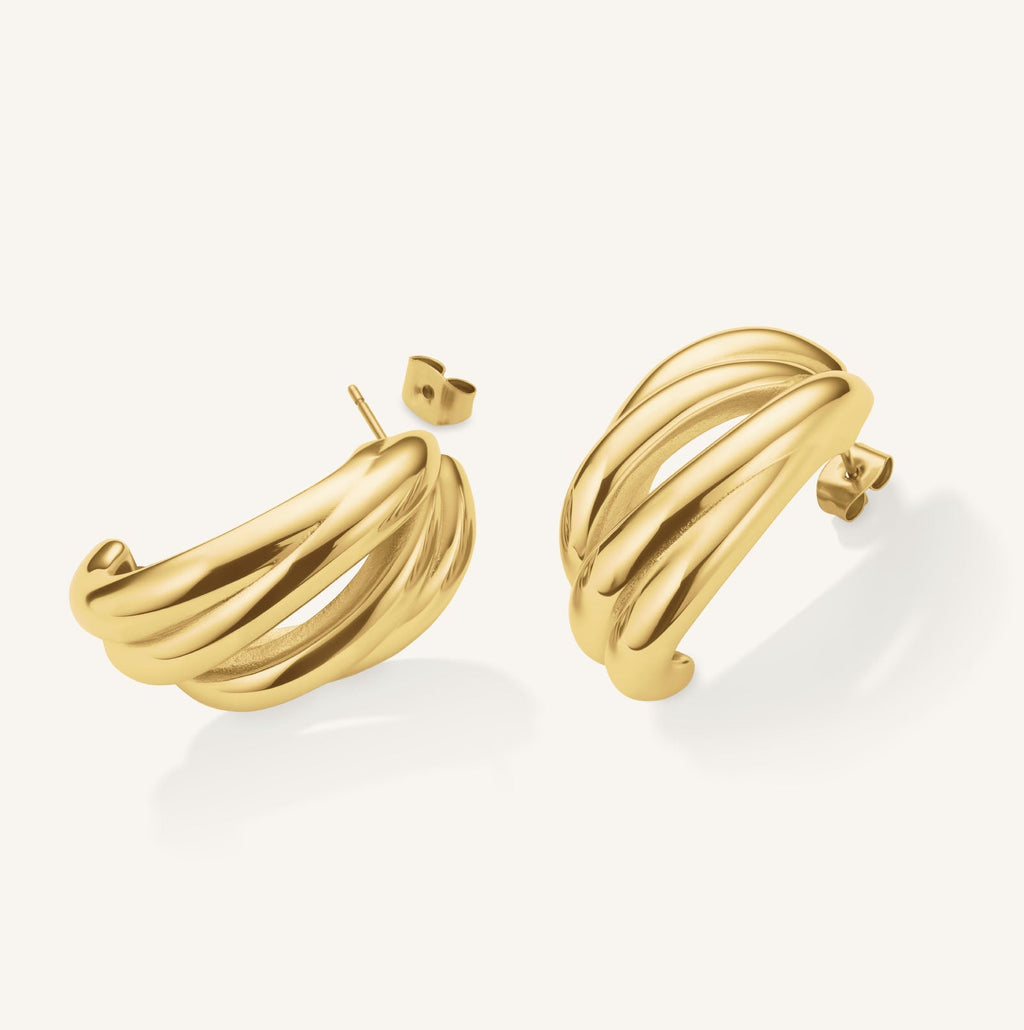 Rosefield Statement Tangle Earrings JESTG-J1057