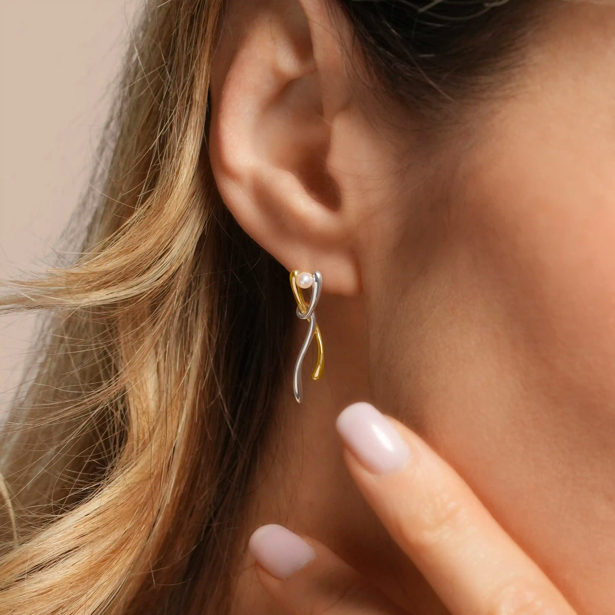 Jourdan Bijoux Boucles d'oreilles Entrelia AJF170300E