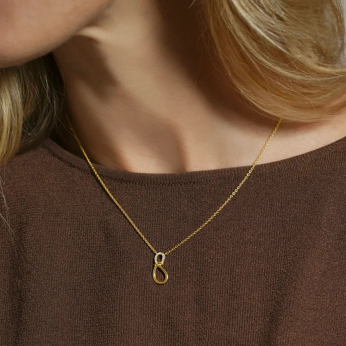 Jourdan Bijoux Collier Infinie AJF170320N