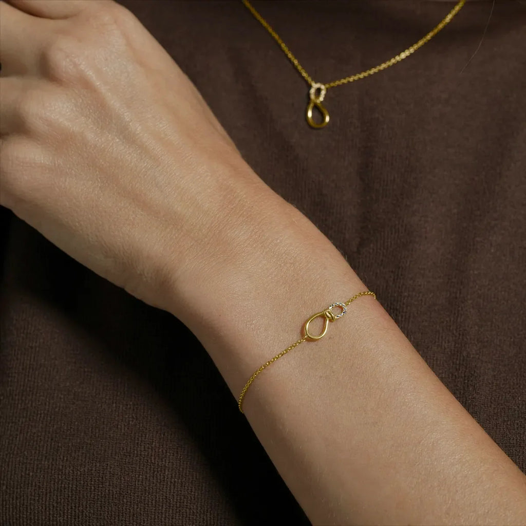 Jourdan Bijoux Bracelet Infinie AJF170356B