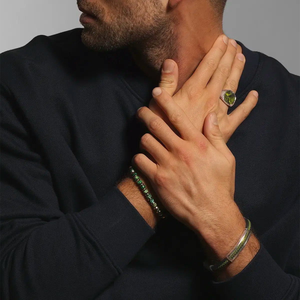 Jourdan Bijoux Bague Carbon JH250110R