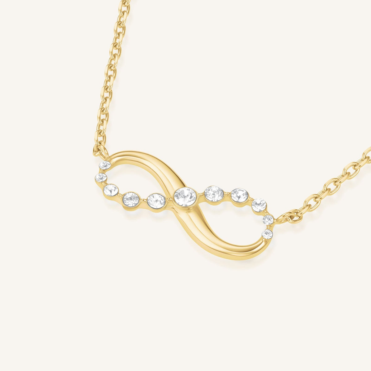 Rosefield Infinity Necklace Gold JNING-J1311