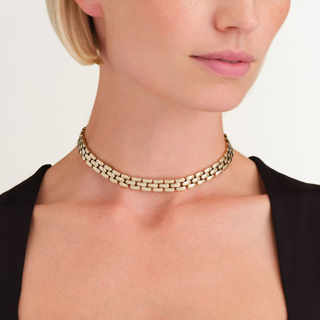 Rosefield Legacy Necklace Gold JNLNG-J888