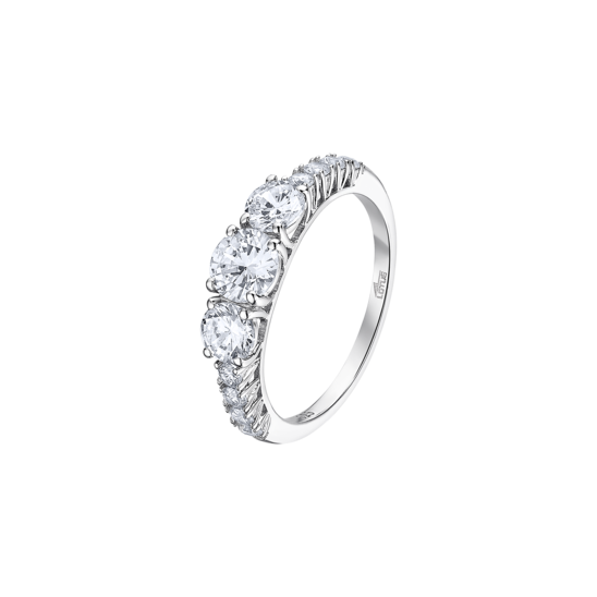 Lotus Silver Love Ring LP3508-3/114