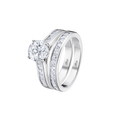Lotus Silver Love Ring LP3554-3/112