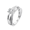 Lotus Silver Love Ring LP3732-3/118