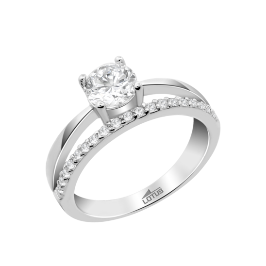 Lotus Silver Love Ring LP3741-3/118