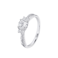 Lotus Silver Love Ring LP3786-3/118