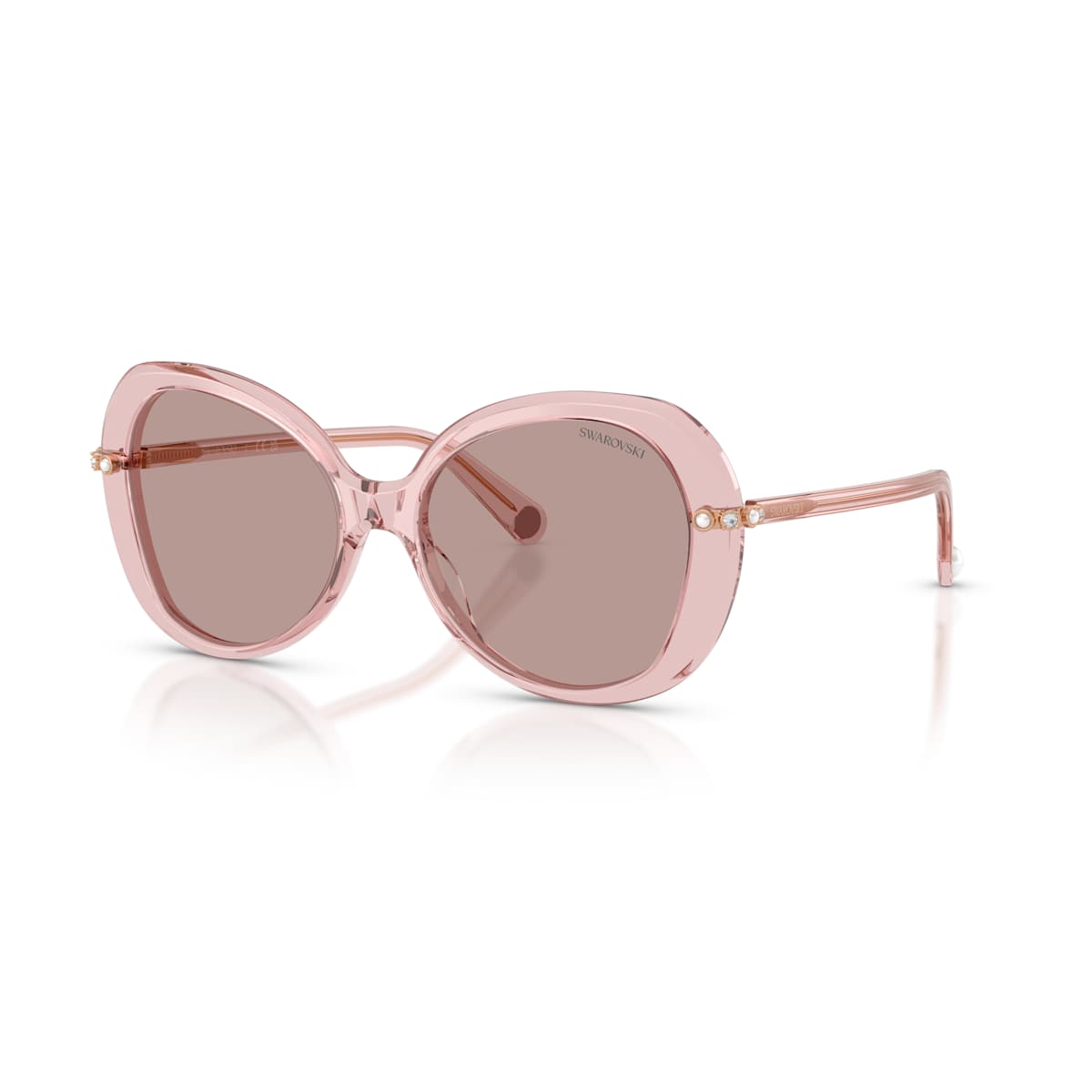 Swarovski Lunettes de soleil Monture papillon Roses 5752904