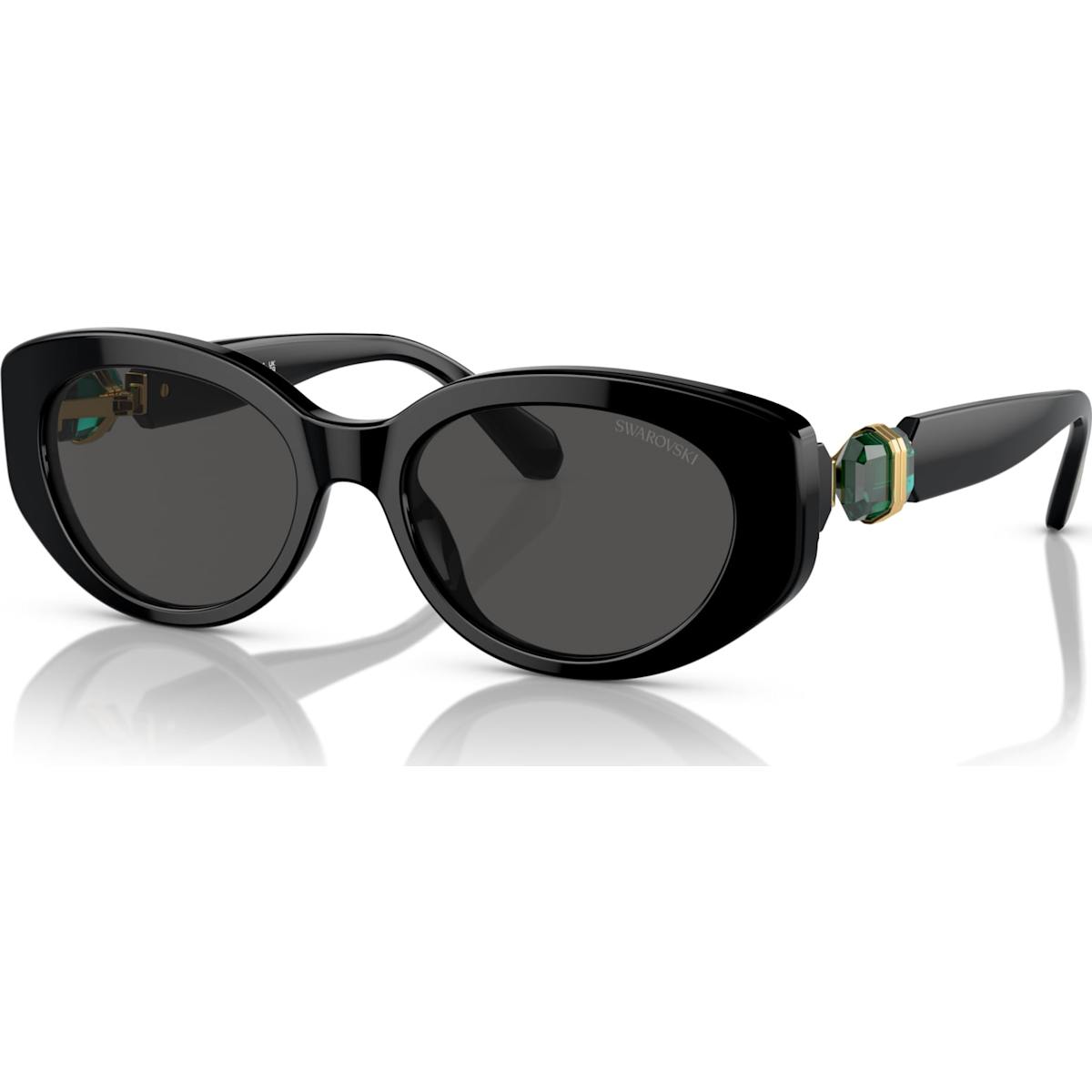 Swarovski Lunettes de soleil Style Cat-eye Noires 5679544