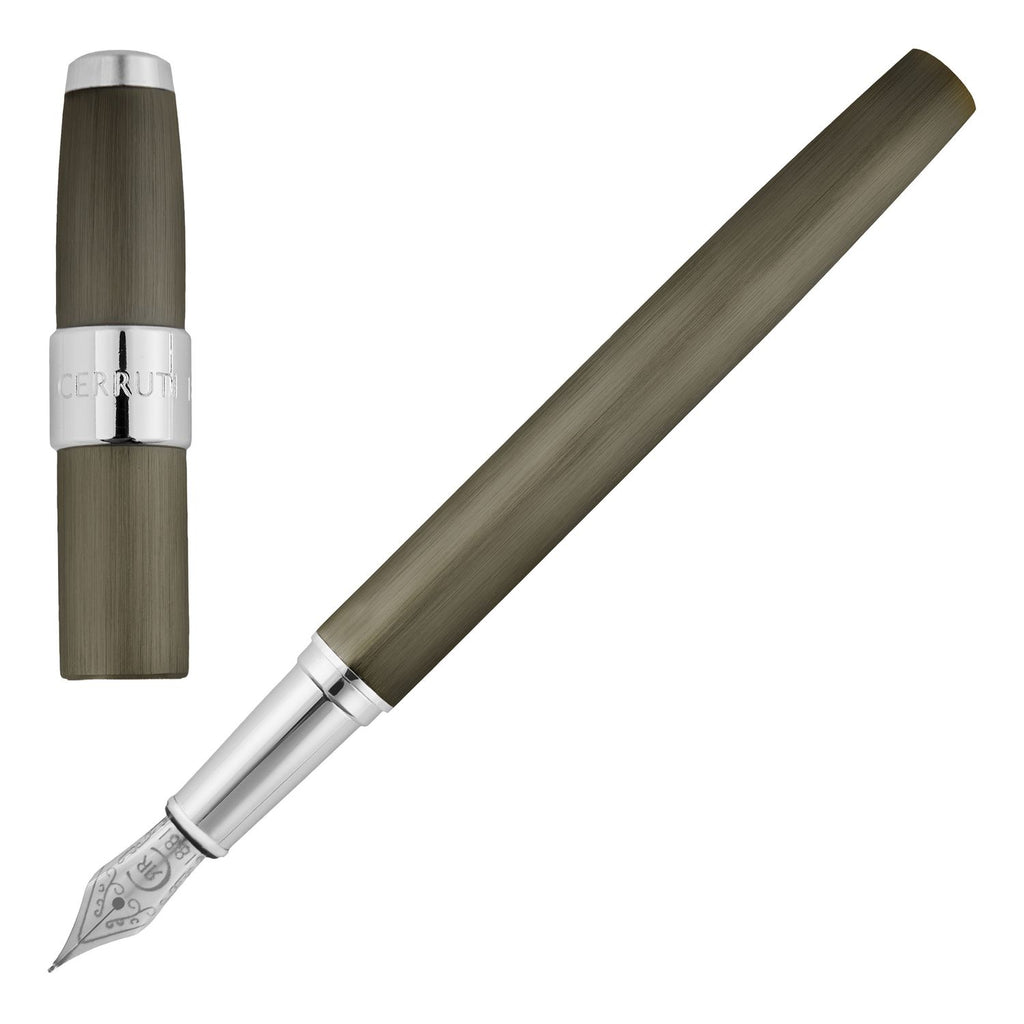Cerruti 1881 Stylo plume Block Brushed NSW3562D