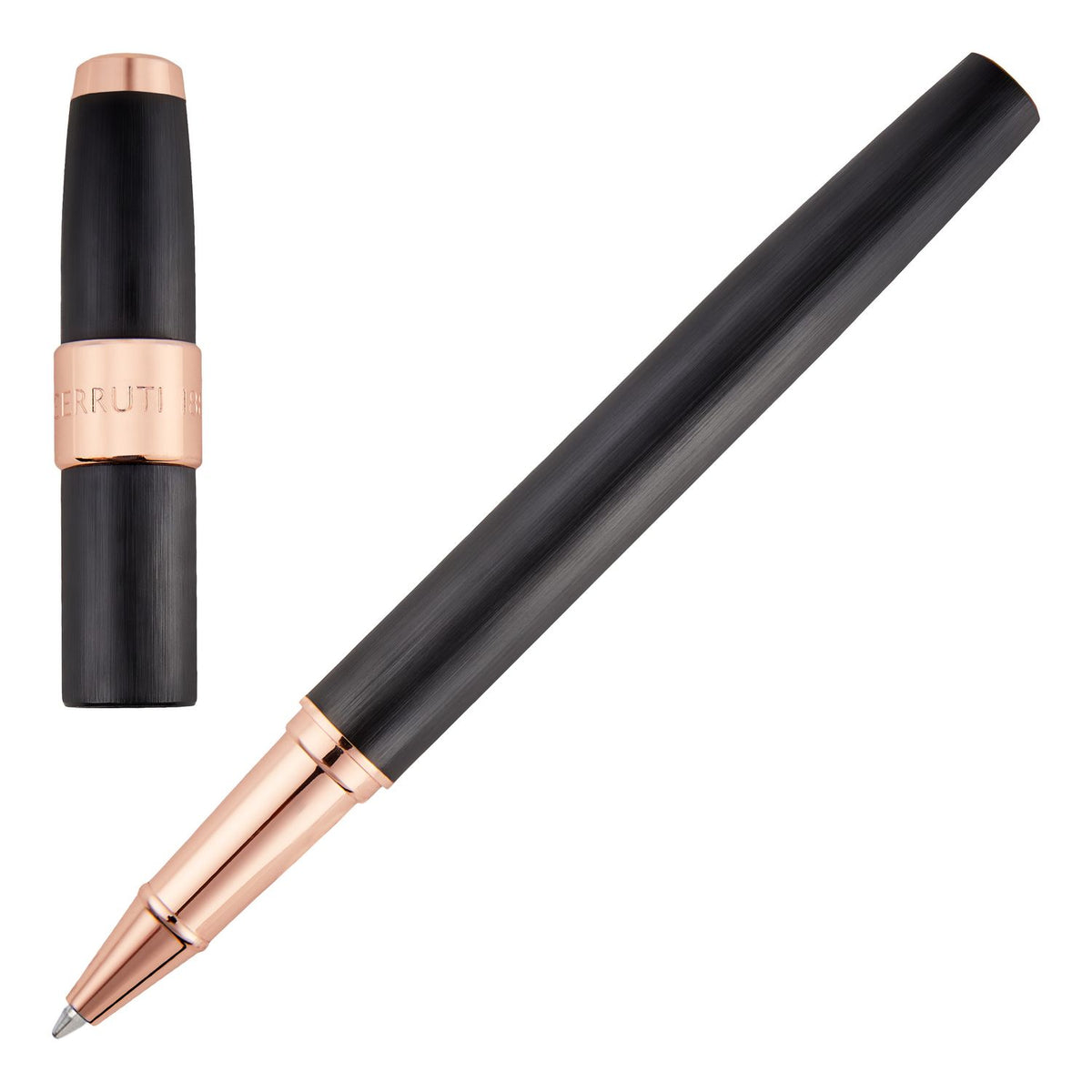 Cerruti 1881 Stylo roller Block Brushed NSW3565A