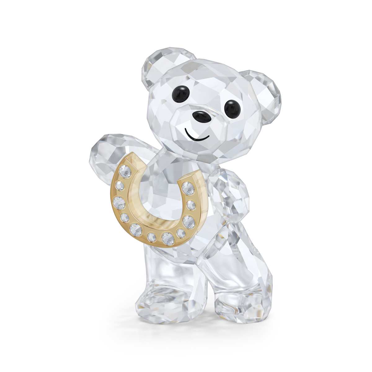 Swarovski Ourson Kris Fer à Cheval Porte-bonheur 5720459