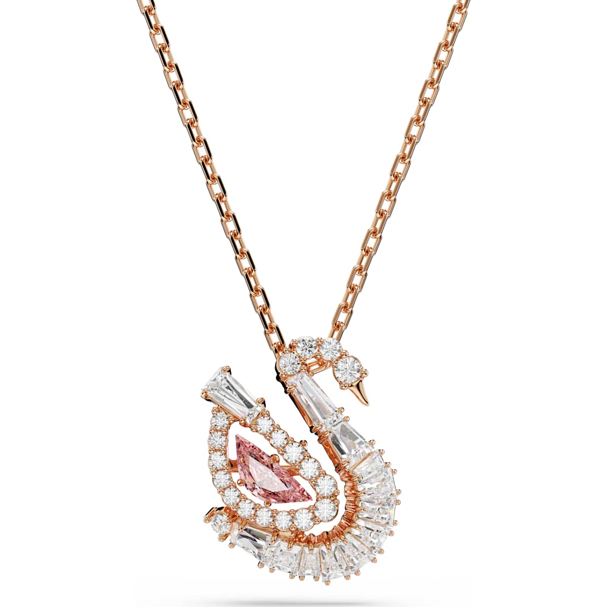 Swarovski Pendentif Swan Cygne Rose 5732414